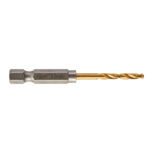 Сверло по металлу с хвостовиком 1/4'' Hex Milwaukee RED HEX HSS-TiN 3 X 65 мм (10 шт)  (Арт. 4932478176)