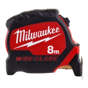 Рулетка Milwaukee Wide Blade 8м / ширина 33 мм  (Арт. 4932471816)
