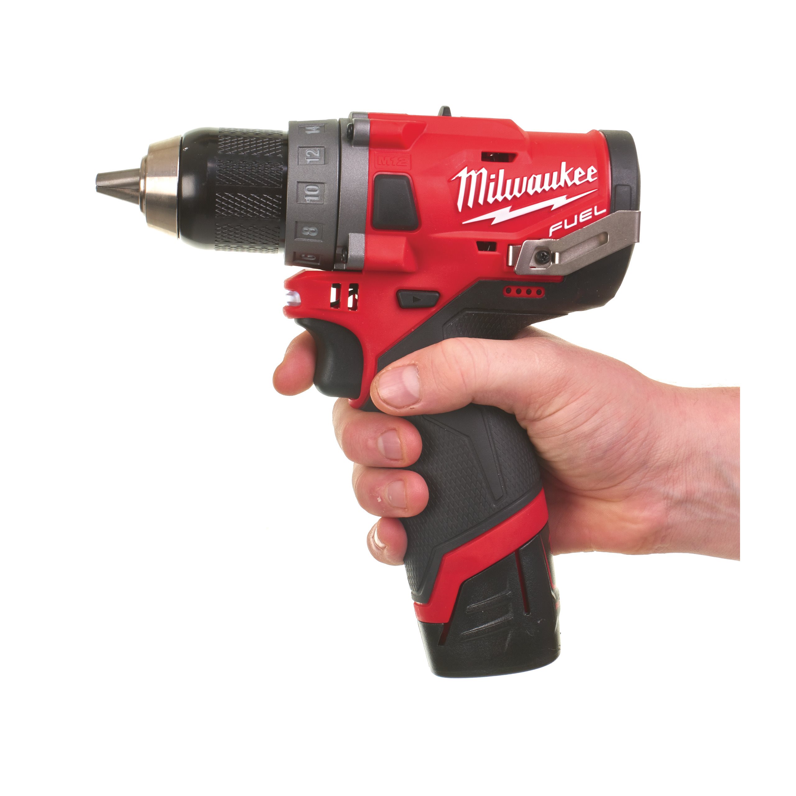 Аккумуляторная безударная дрель-шуруповерт Milwaukee M12 FDD-202X FUEL  (Арт. 4933459816)