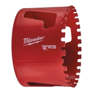 Алмазная коронка для мокрого сверления Milwaukee Diamond Plus 68 мм / хвостовик 5/8'' Х 18  (замена для 4932399663) (Арт. 49565664)
