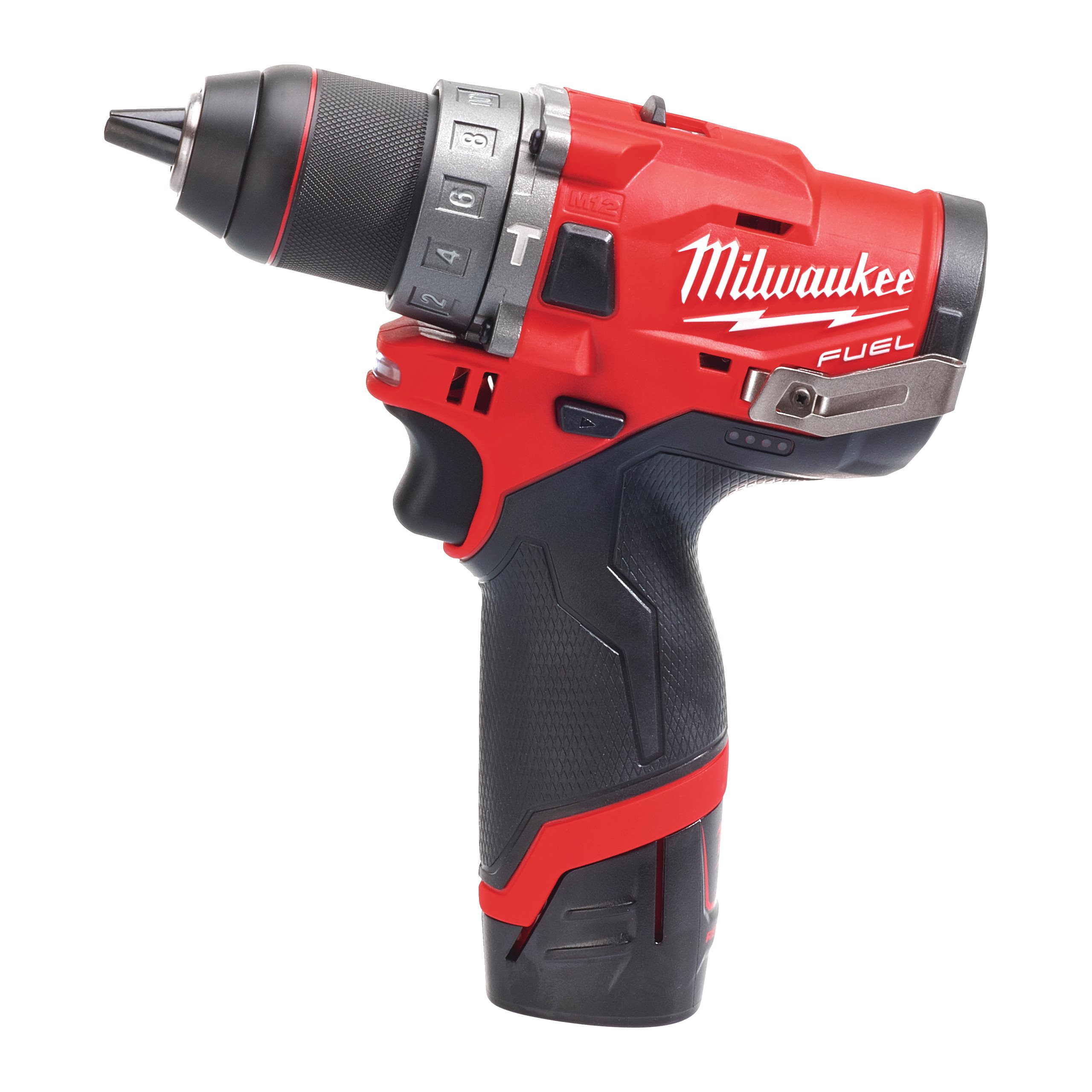 Аккумуляторная ударная дрель-шуруповерт Milwaukee M12 FPD-202X FUEL  (Арт. 4933459802)