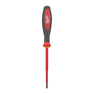 Отвертка диэлектрическая (изолированная) Milwaukee VDE SL 0.6x3.5x100  (Арт. 4932464036)