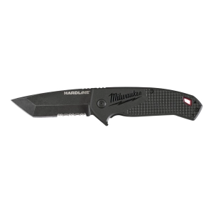 Нож выкидной с зазубренным лезвием Milwaukee HARDLINE Serrated  (Арт. 48221998)