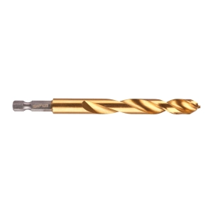 Сверло по металлу с хвостовиком 1/4'' Hex Milwaukee RED HEX HSS-TiN 10.2 X 121 мм (1 шт)  (Арт. 4932471090)