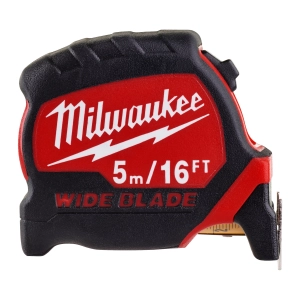 Рулетка Milwaukee Wide Blade 5м-16фт / ширина 33 мм (футовая)  (Арт. 4932471817)