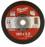 Отрезной диск по металлу Milwaukee SC41 / 180х3х22.2 PRO+ (замена для 4932490065) (Арт. 4932451493)