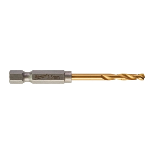 Сверло по металлу с хвостовиком 1/4'' Hex Milwaukee RED HEX HSS-TiN 3.5 X 69 мм (10 шт)  (Арт. 4932478177)
