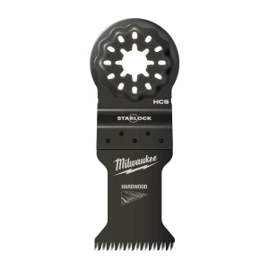 Биметаллическое полотно для мультитула по дереву Milwaukee 35 мм с 3 режущими кромками на зубьях для быстрого и чистого реза (1 шт)  (Арт. 48906017)