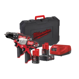 Набор инструментов Milwaukee M12 ВPP2В-421С  (Арт. 4933443497)