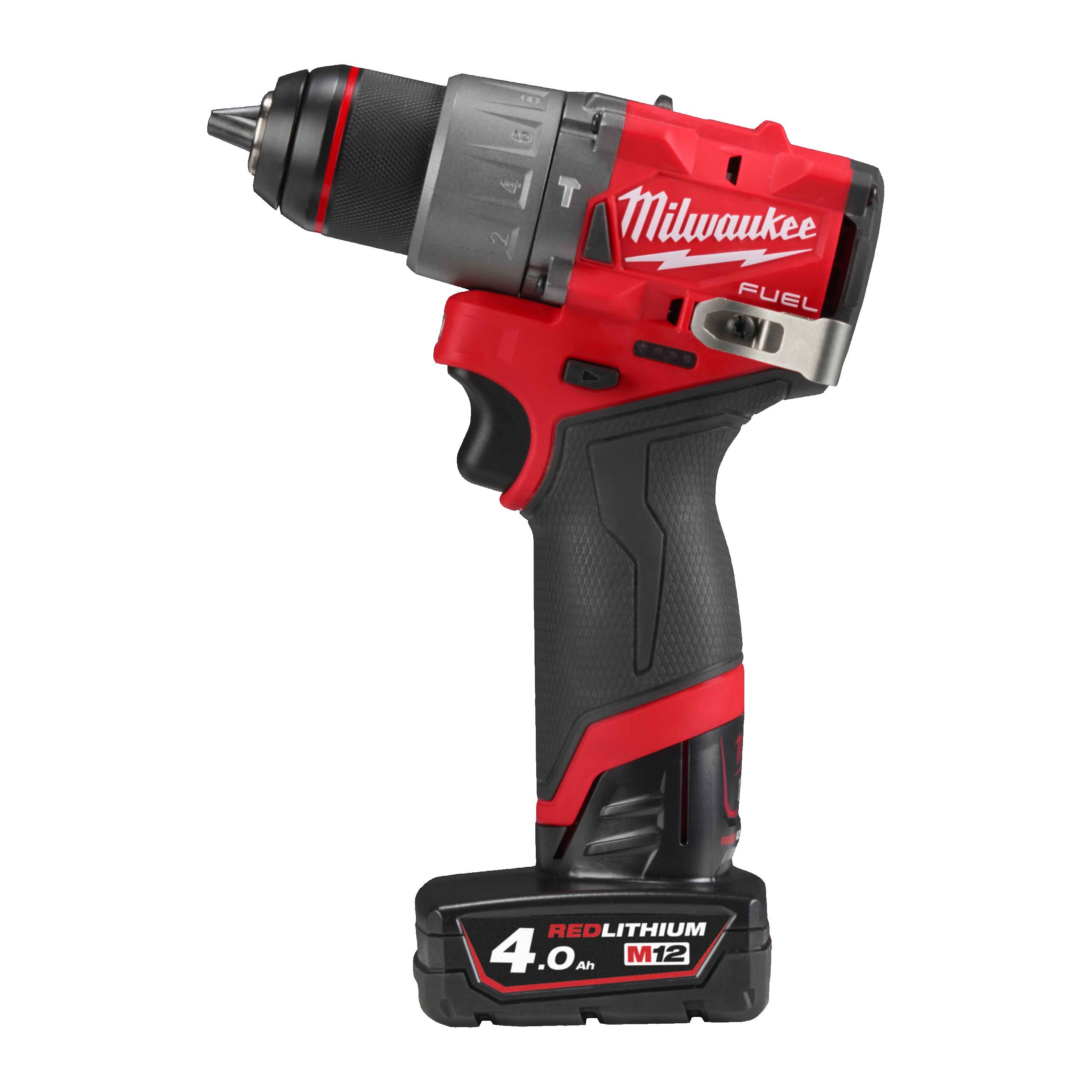 Аккумуляторная ударная дрель-шуруповерт Milwaukee M12 FPD2-402X FUEL (Арт. 4933479869)