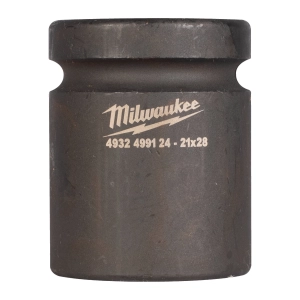 Головка ударная для железнодорожных болтов Milwaukee 1'' 21x28 мм (Арт. 4932499124)