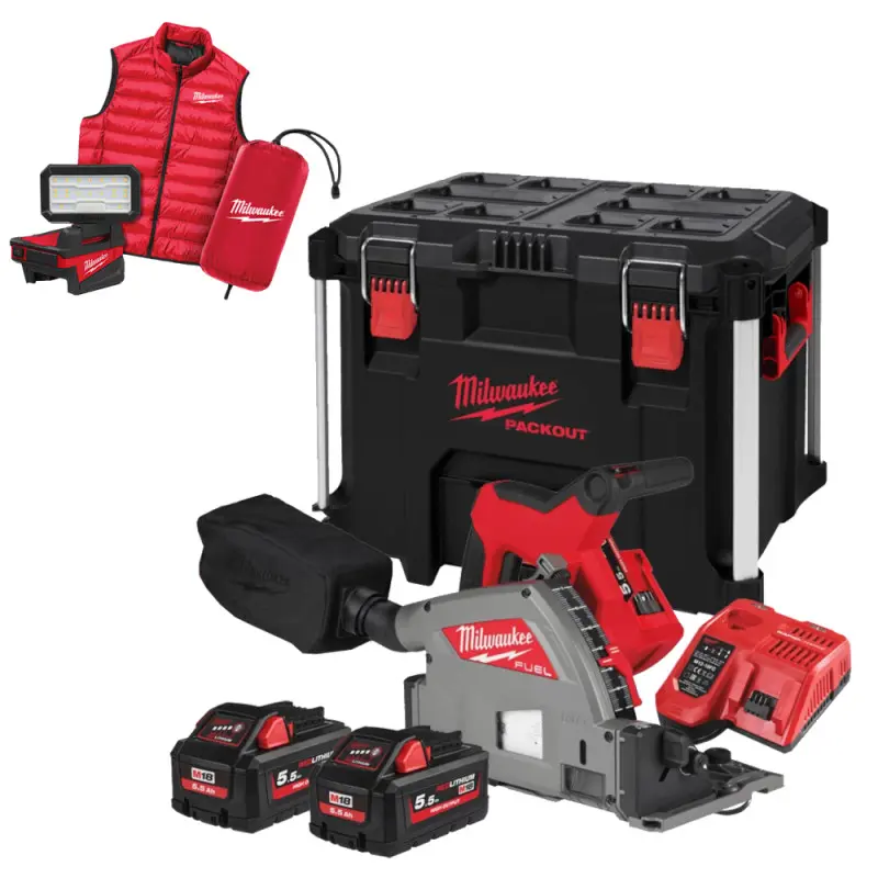 Аккумуляторная погружная пила Milwaukee M18 FPS55MC-552P FUEL (Арт. 4933499456)