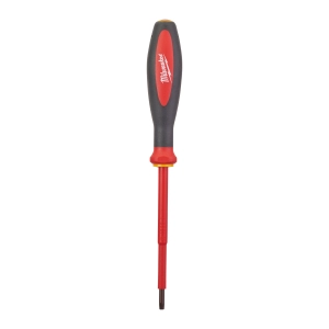 Отвертка диэлектрическая (изолированная) Milwaukee VDE T20X100  (Арт. 4932464052)