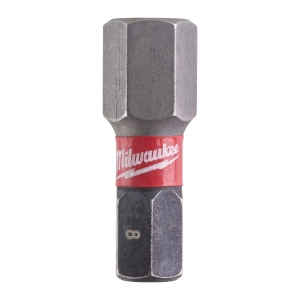Биты для шуруповерта Milwaukee Shockwave IMPACT DUTY™ Hex 8 X 25 мм (2 шт)  (Арт. 4932430898)
