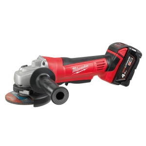Аккумуляторная углошлифовальная машина (УШМ, Болгарка) Milwaukee HD18 AG115-402C 115мм  (Арт. 4933441300)