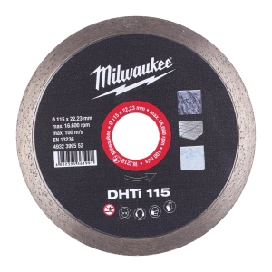Алмазный диск профессиональной серии Milwaukee DHTi 115 мм  (замена для 4932371641) (Арт. 4932399552)