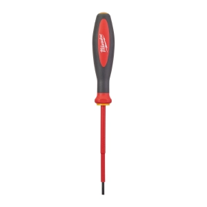 Отвертка диэлектрическая (изолированная) Milwaukee VDE SL 0.5x3x100  (Арт. 4932464035)