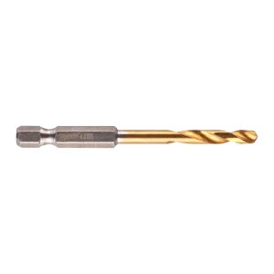 Сверло по металлу с хвостовиком 1/4'' Hex Milwaukee RED HEX HSS-TiN 4.5 X 76 мм (1 шт)  (Арт. 48894710)
