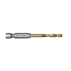 Сверло по металлу с хвостовиком 1/4'' Hex Milwaukee RED HEX HSS-TiN 4 X 71.5 мм (2 шт)  (Арт. 48894708)