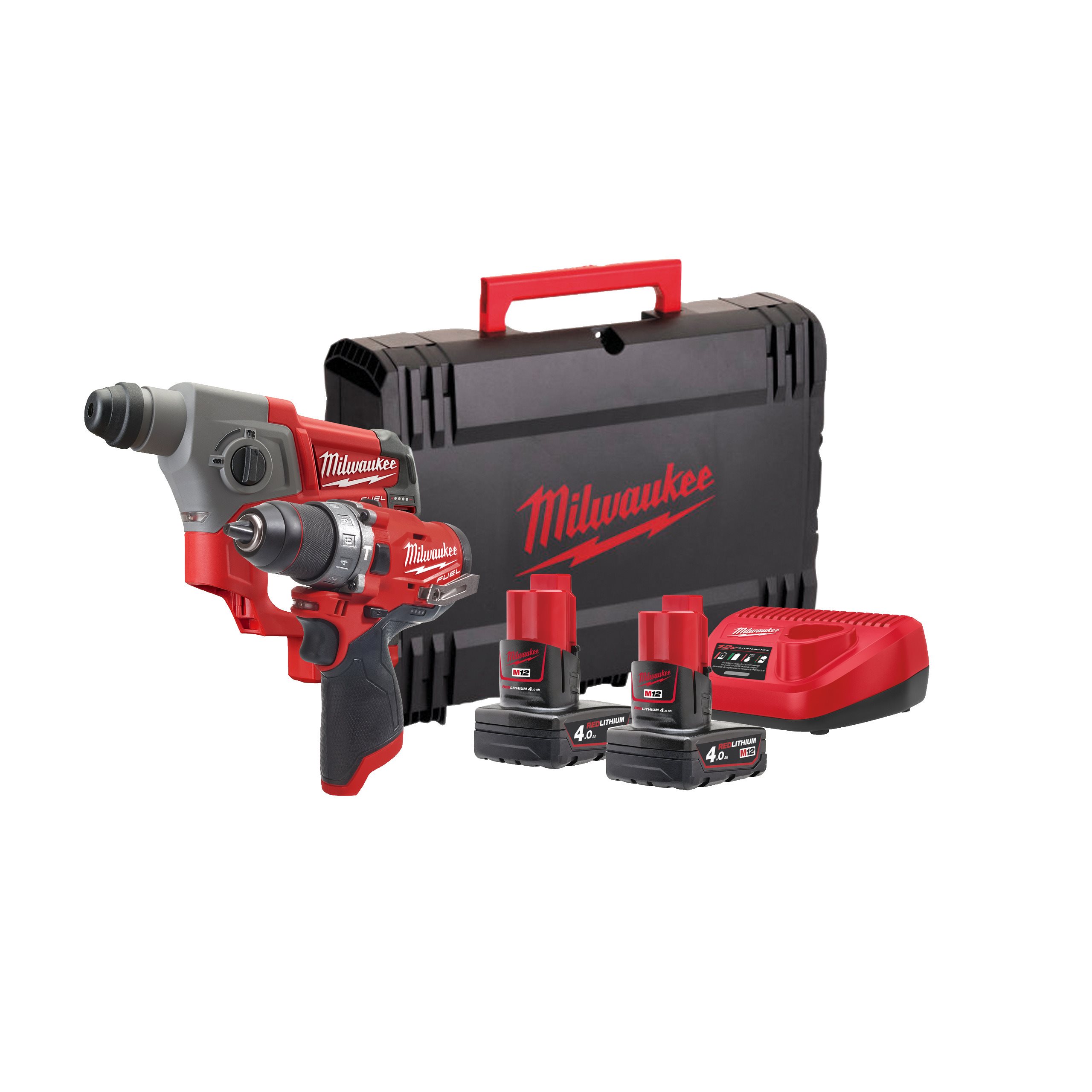 Набор инструментов Milwaukee M12 FPP2B-402X FUEL  (Арт. 4933459812)