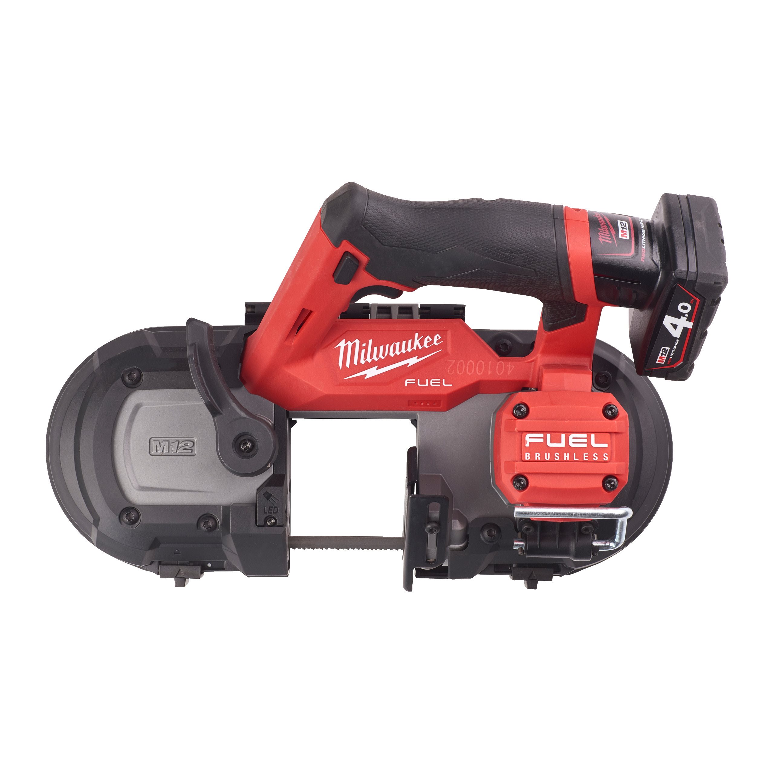 Аккумуляторная ленточная пила Milwaukee M12 FBS64-402X FUEL  (Арт. 4933478441)