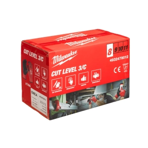 Перчатки Milwaukee Cut Level с защитой от минимальных рисков, уровень защиты C/3, размер S/7 (144 пары) (Арт. 4932479717)