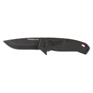 Нож выкидной с гладким лезвием Milwaukee HARDLINE Smooth  (Арт. 48221994)