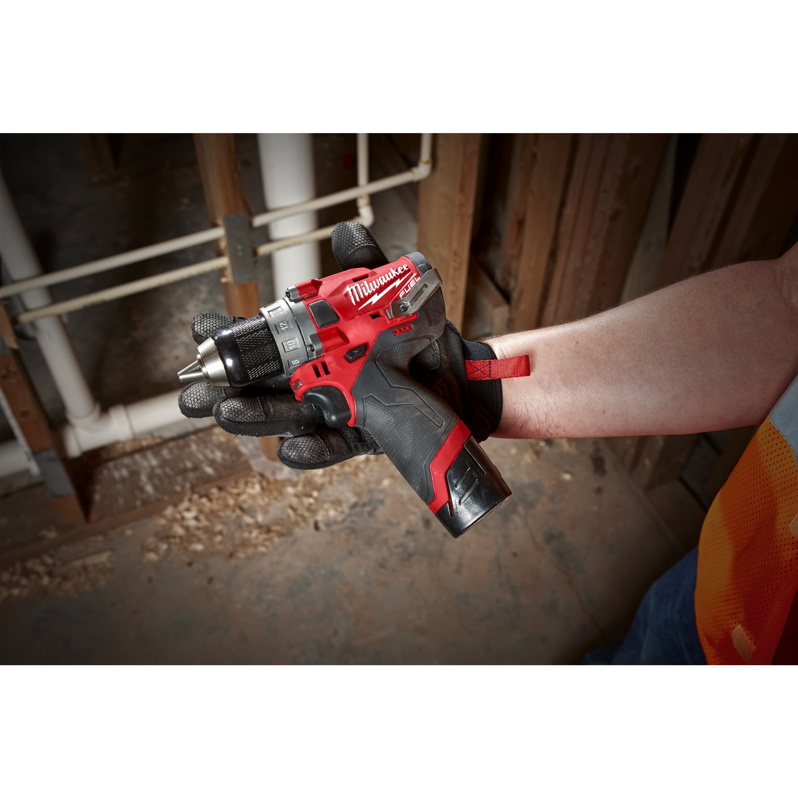 Аккумуляторная безударная дрель-шуруповерт Milwaukee M12 FDD-202X FUEL  (Арт. 4933459816)