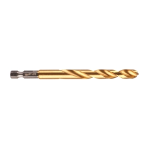 Сверло по металлу с хвостовиком 1/4'' Hex Milwaukee RED HEX HSS-TiN 8.5 X 114 мм (1 шт)  (Арт. 48894720)