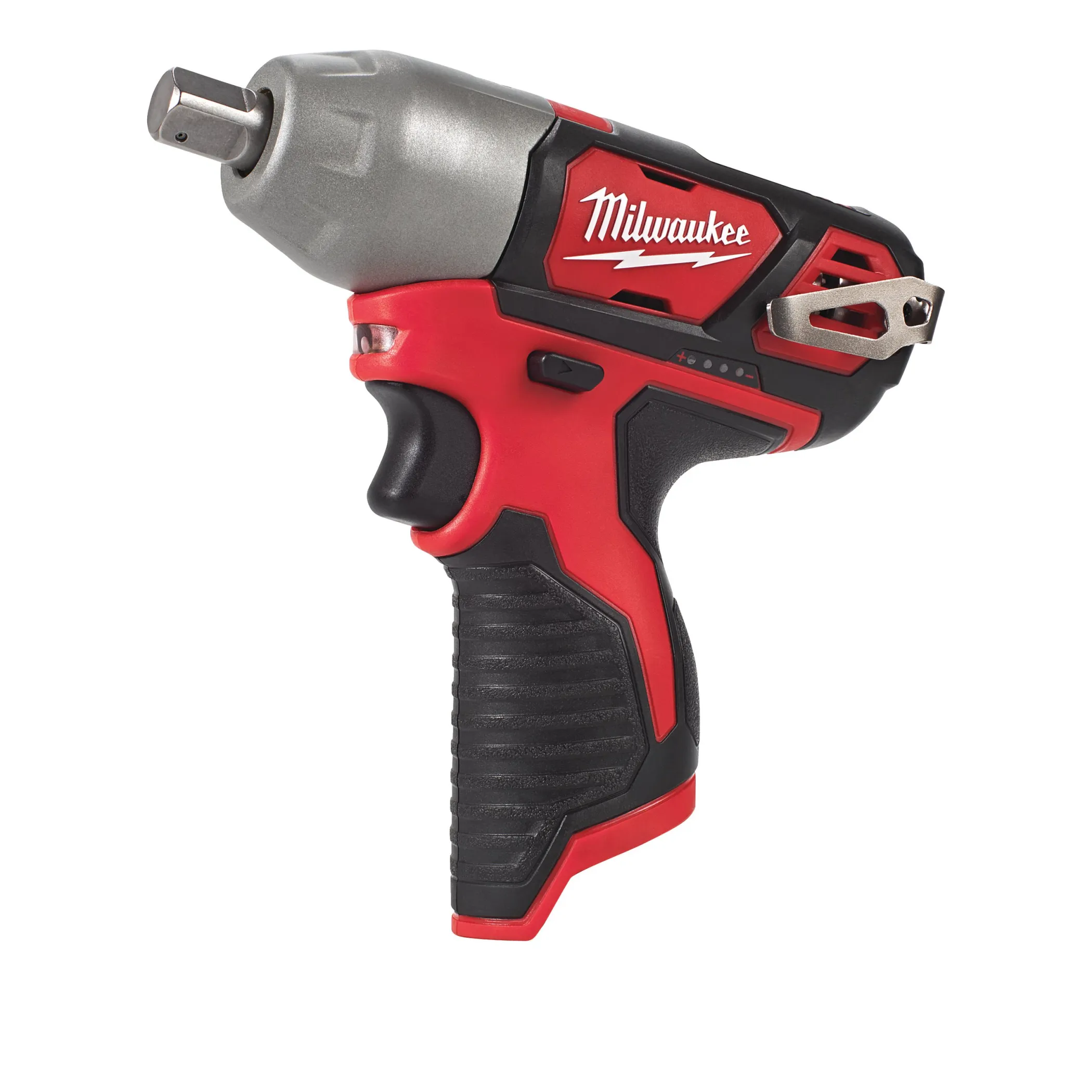 Аккумуляторный субкомпактный ударный гайковерт с фиксацией пином Milwaukee M12 BIW12-0 (1/2'')  (Арт. 4933447134)