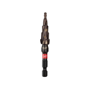 Сверло ступенчатое с хвостовиком 1/4'' Hex Milwaukee SHOCKWAVE IMPACT DUTY 4-12 мм / шаг 2 мм / количество шагов 5  (Арт. 48899262)