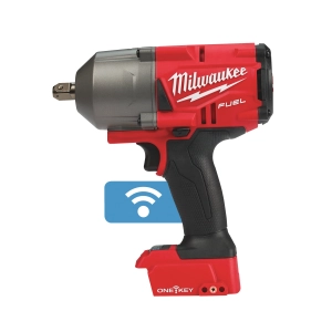 Аккумуляторный высокомоментный ударный гайковерт с фиксацией пином Milwaukee M18 ONEFHIWP12-0X FUEL ONE-KEY (1/2'')  (Арт. 4933459724)