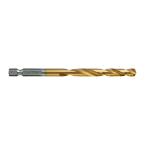 Сверло по металлу с хвостовиком 1/4'' Hex Milwaukee RED HEX HSS-TiN 7 X 109 мм (5 шт)  (Арт. 4932478182)