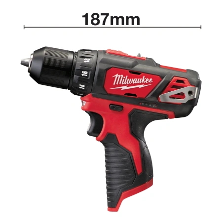 Аккумуляторная безударная дрель-шуруповерт Milwaukee M12 BDD-0  (Арт. 4933441930)