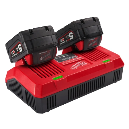 Сверхбыстрое зарядное устройство Milwaukee M18 DFC на 2 порта  (Арт. 4932472073)