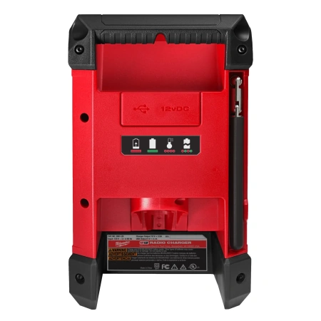 Аккумуляторное радио DAD+/зарядное устройство Milwaukee M12 RCDAB+-0  (Арт. 4933472114)