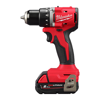 Аккумуляторная безударная дрель-шуруповерт Milwaukee M18 BLDDRC-202C (замена для 4933464317) (Арт. 4933492833)