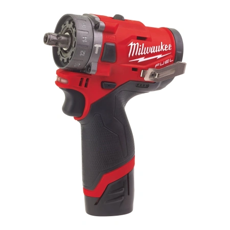 Аккумуляторная ударная дрель-шуруповерт со сменным патроном Milwaukee M12 FPDX-202X FUEL  (Арт. 4933464136)