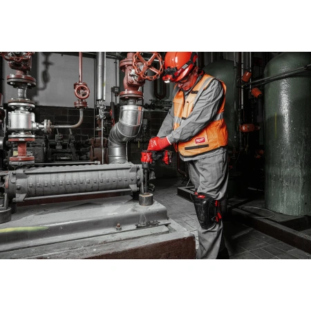 Аккумуляторный среднемоментный ударный гайковерт с фиксацией пином Milwaukee M18 FMTIW2P12-502X FUEL (1/2'')  (Арт. 4933478453)