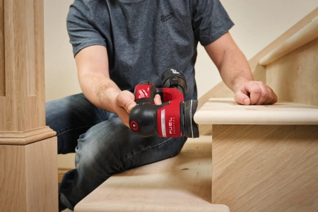 Аккумуляторная эксцентриковая шлифовальная машина Milwaukee M12 FSDR75-0B FUEL (Арт. 4933498232)