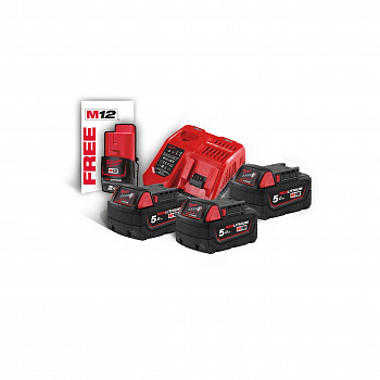 Энергокомплект Milwaukee M18 NRG-503  (Арт. 4933451423)