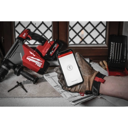 Аккумуляторный 4-х режимный SDS-Plus перфоратор Milwaukee M18 ONE FH-0 FUEL ONE-KEY (Арт. 4933478895)