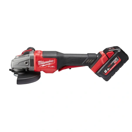 Аккумуляторная углошлифовальная машина (УШМ, Болгарка) Milwaukee M18 FHSAG125 XPDB-552X FUEL 125мм  (Арт. 4933471080)