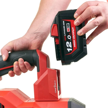 Аккумуляторный 2-х режимный SDS-MAX перфоратор Milwaukee M18 FHM-121C FUEL ONE-KEY  (Арт. 4933464894)