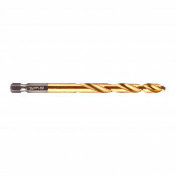 Сверло по металлу с хвостовиком 1/4'' Hex Milwaukee RED HEX HSS-TiN 6.8 X 108 мм (1 шт)  (Арт. 48894716)