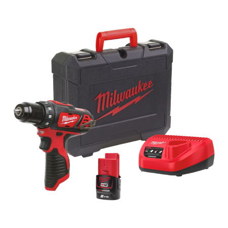 Аккумуляторная безударная дрель-шуруповерт Milwaukee M12 BDD-201C (Арт. 4933479439)