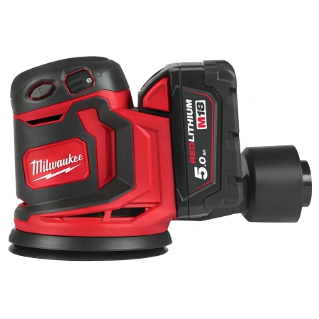 Аккумуляторная эксцентриковая шлифовальная машина Milwaukee M18 BOS125-502B 125мм  (Арт. 4933464229)