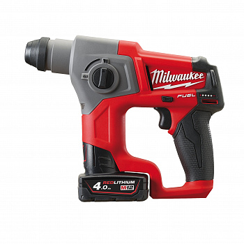 Аккумуляторный компактный 2-х режимный SDS-Plus перфоратор Milwaukee M12 CH-402C FUEL  (Арт. 4933441475)