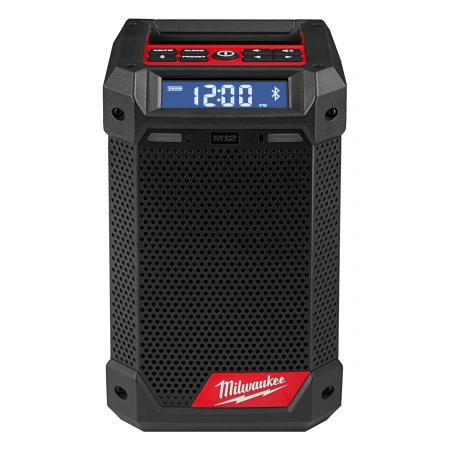 Аккумуляторное радио DAD+/зарядное устройство Milwaukee M12 RCDAB+-0  (Арт. 4933472114)