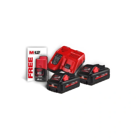 Энергокомплект Milwaukee M18 HNRG-302 HIGH OUTPUT™  (Арт. 4933471071)